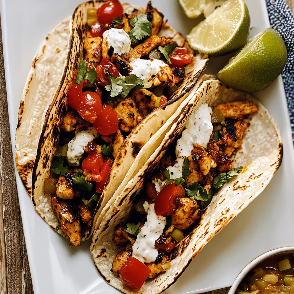 Blackened Chicken Tacos: A Flavor Explosion Awaits!