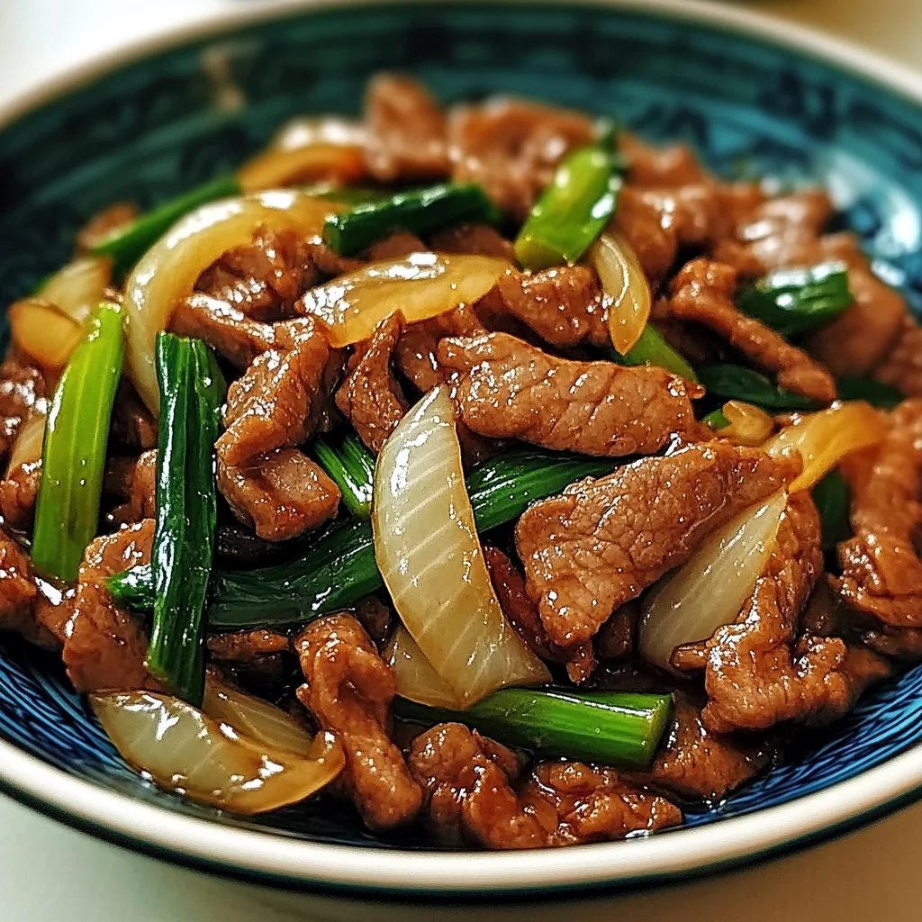Chinese Beef and Onion Stir-Fry: A Quick, Tasty Recipe!