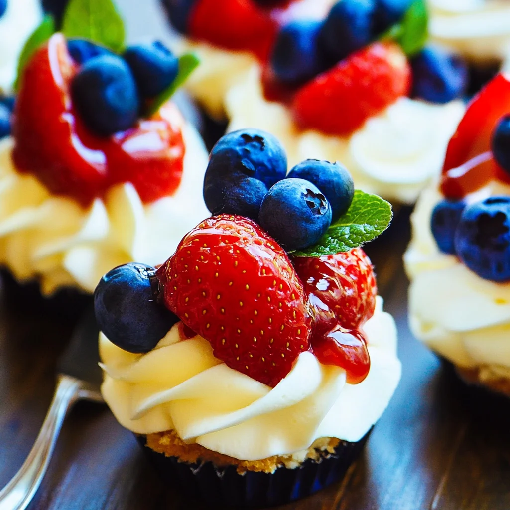 Red, White, and Blue Cheesecake Parfaits Are Irresistible!