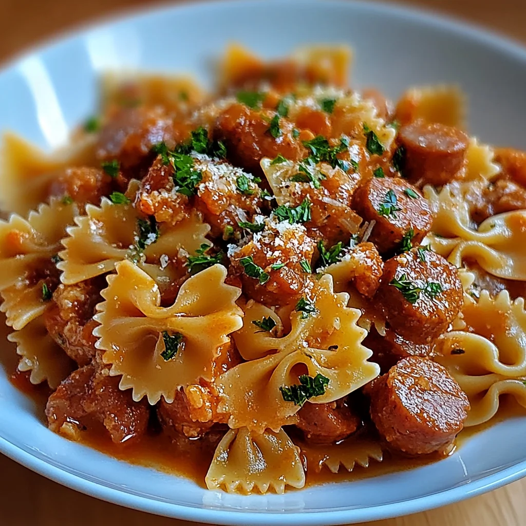Italian Sausage and Bow Tie Pasta: A Delicious Recipe!