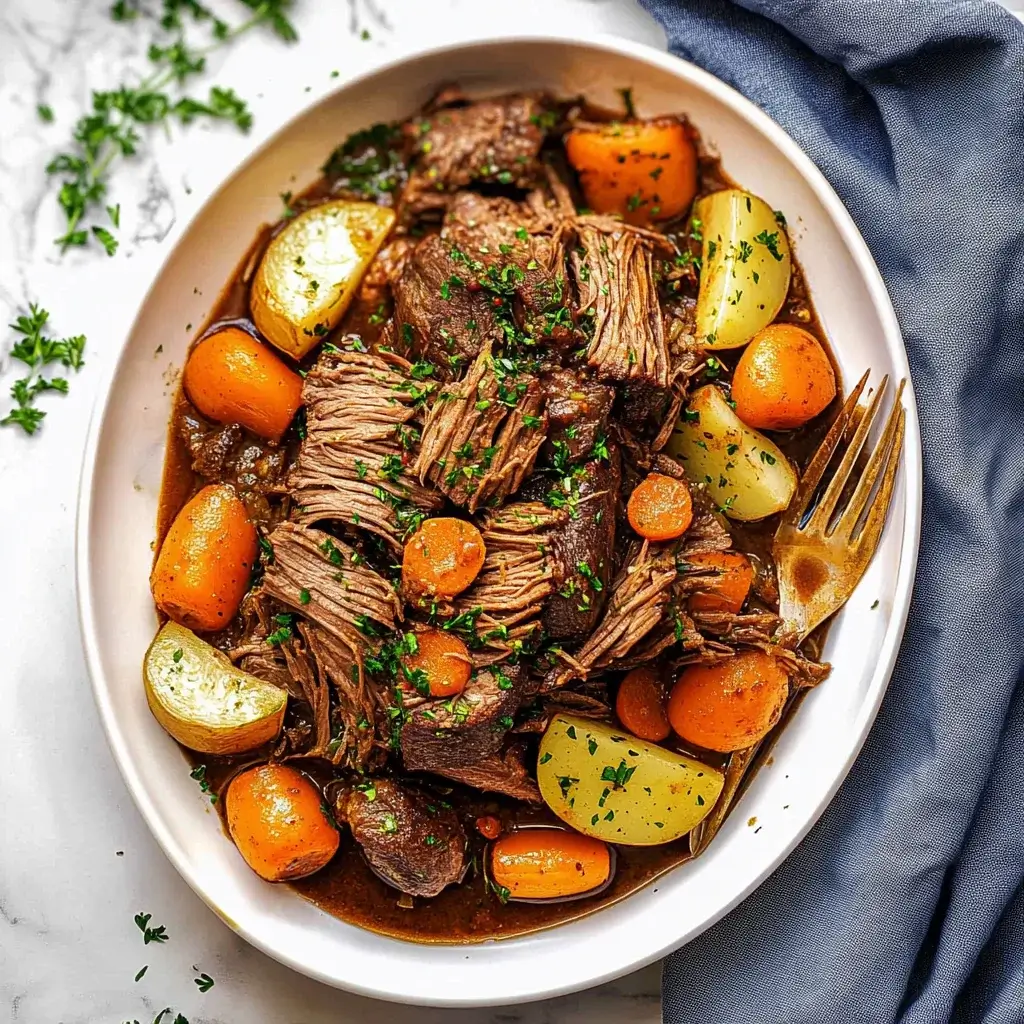 Savory Slow Cooker Pot Roast: A Delicious Family Meal