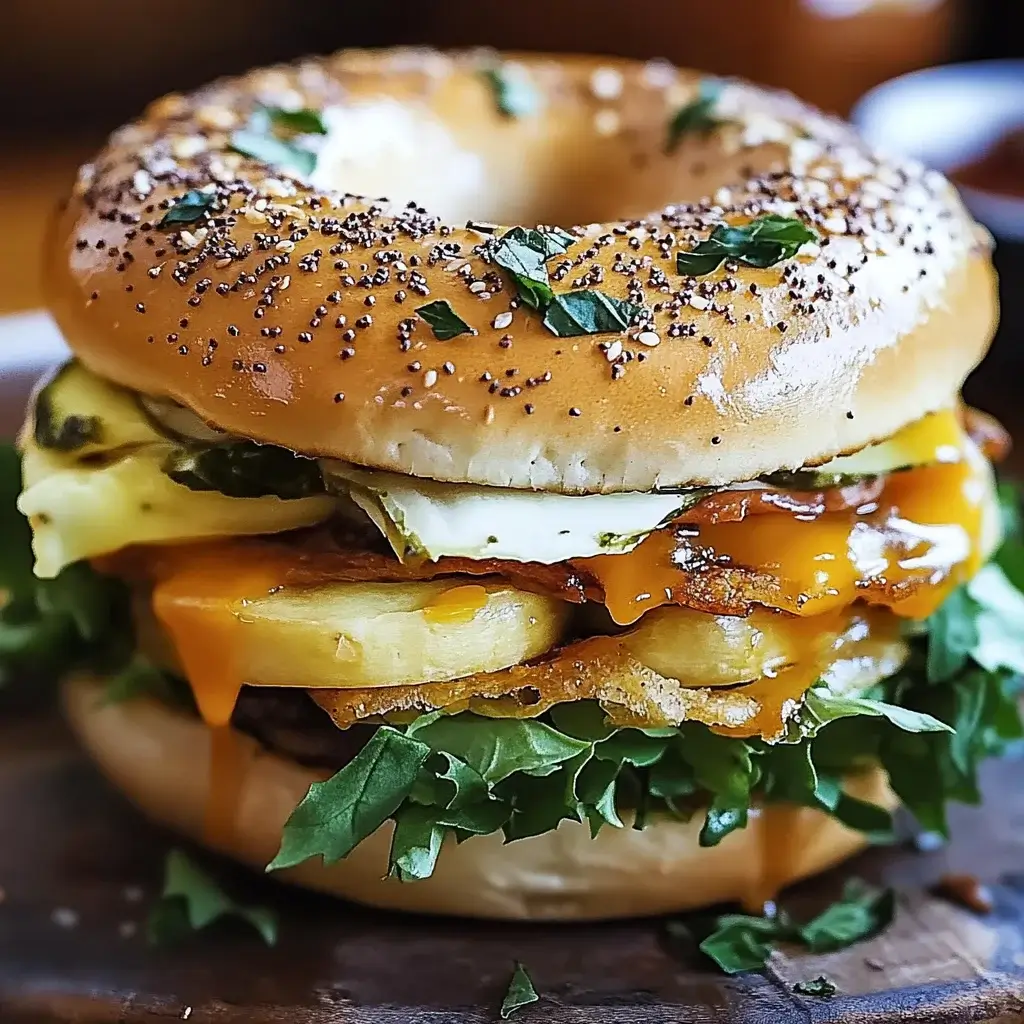Bagel Breakfast Sandwich: A Delicious Morning Treat!