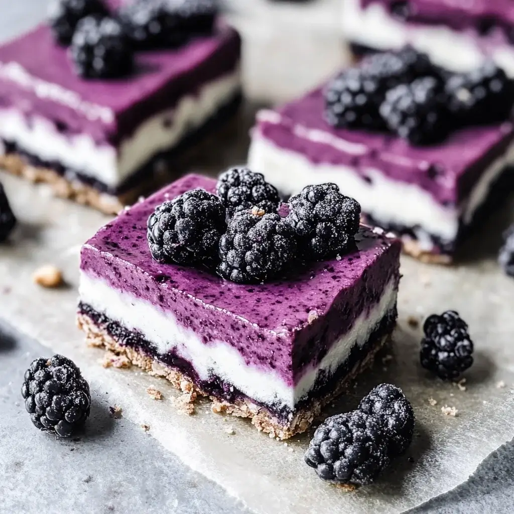 Blackberry Coconut Cashew Slice: A Healthy Delight!