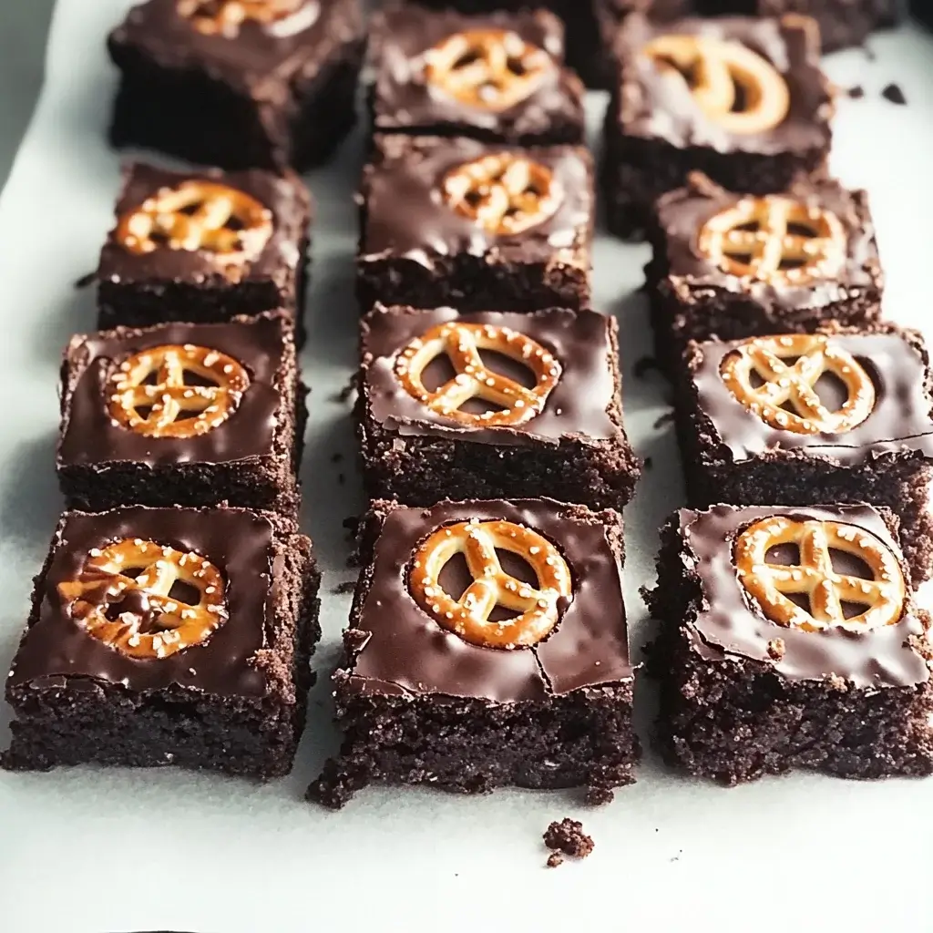 Chocolate-Covered Pretzel Brownies: A Sweet Delight Awaits!