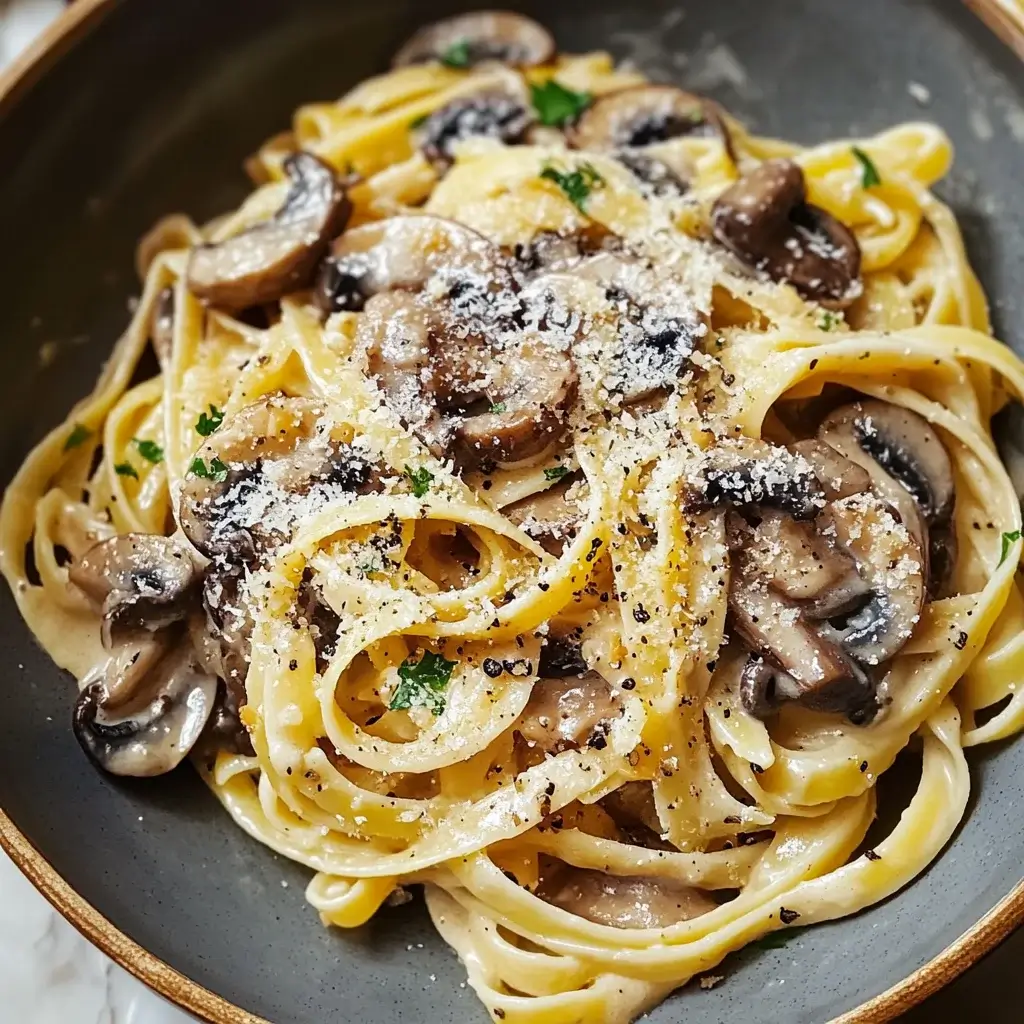 Creamy Garlic Mushroom Pasta: Indulge in Flavorful Bliss