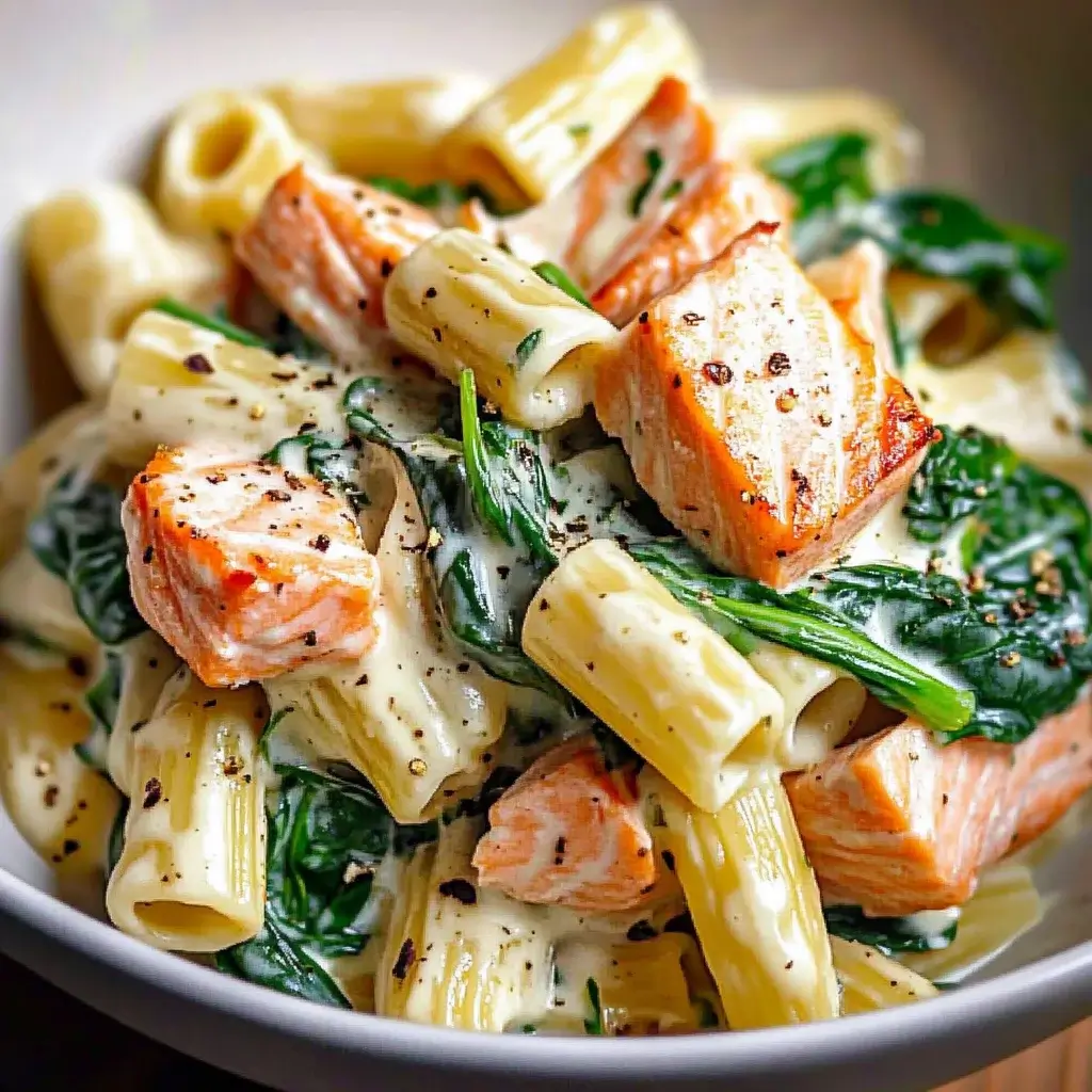 Creamy Salmon and Spinach Pasta: A Delicious Recipe!