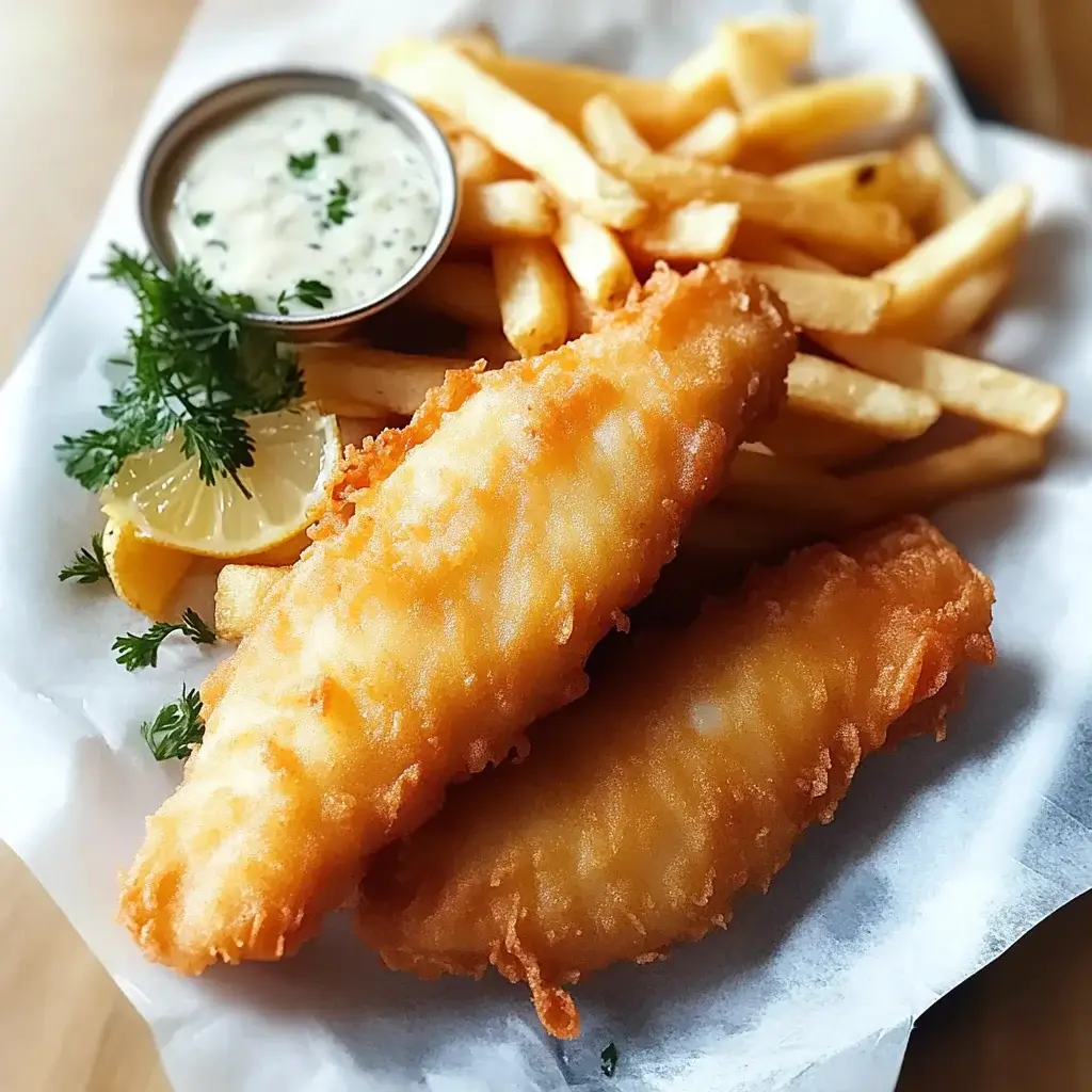 Crispy Battered Fish and Chips: A Must-Try Recipe!