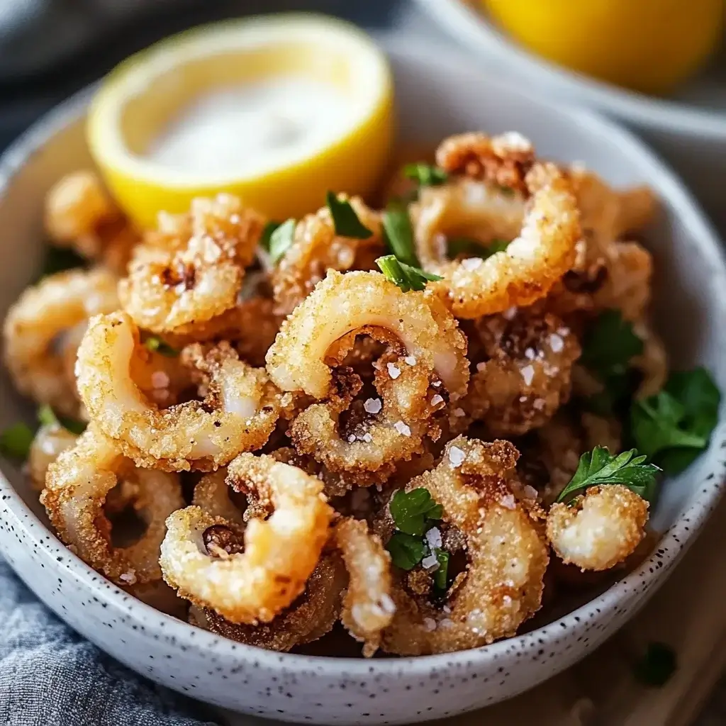 Crispy Salt and Pepper Fried Squid: Your New Favorite Snack!