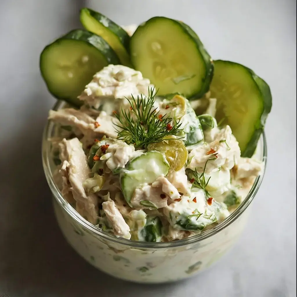 Dill Pickle Chicken Salad: A Refreshing Recipe Delight!
