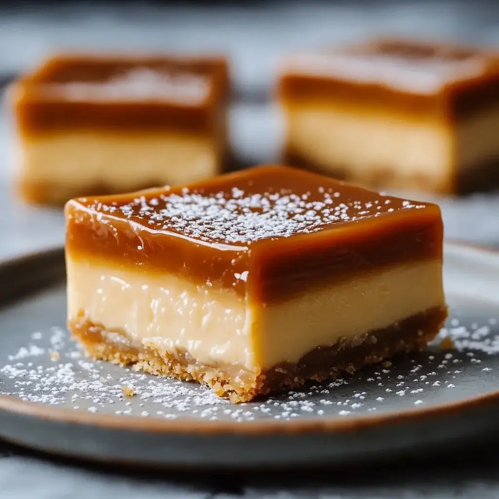Dulce de Leche Cheesecake Bars you can’t resist!