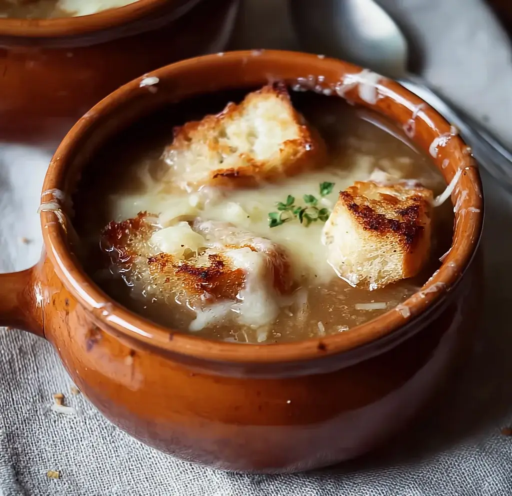French Onion Soup with Gruyère Croutons: A Delightful Recipe!