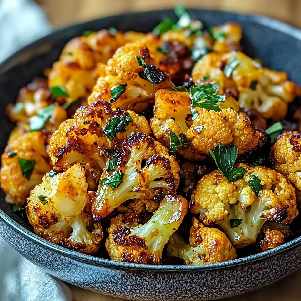 Honey Curry Roasted Cauliflower Recipe That Delights!