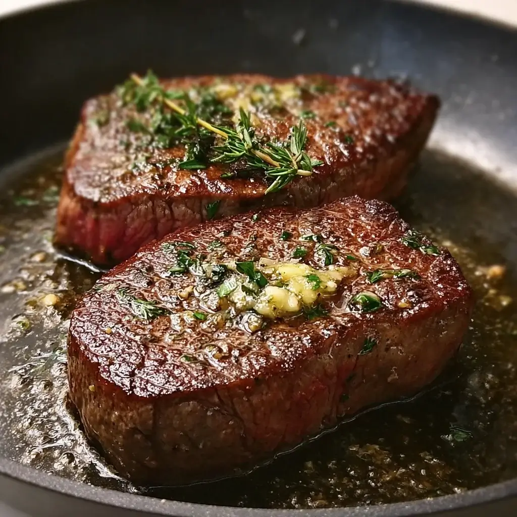 Pan-Seared Garlic Butter Steak: A Tender Delight Awaits!
