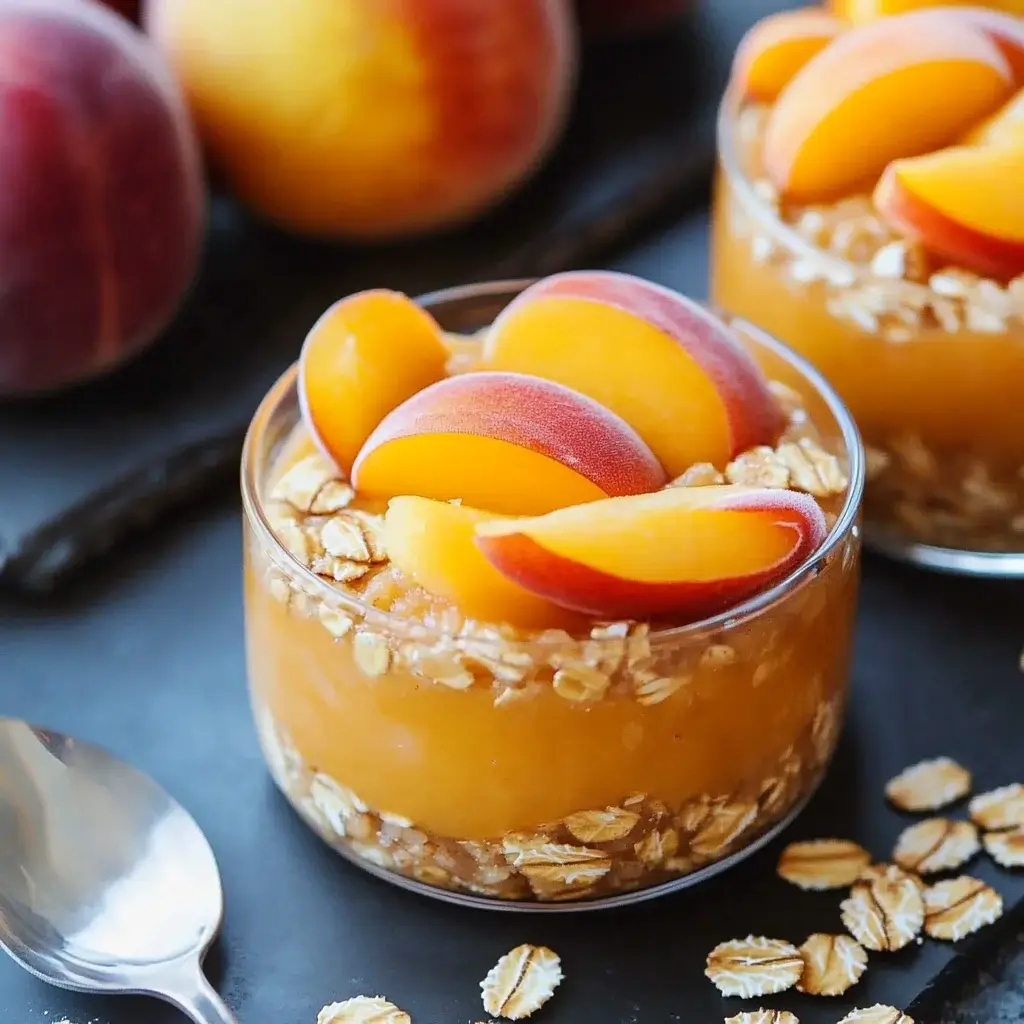 Peachy Oat Bliss Bars: A Healthy Snack Delight!