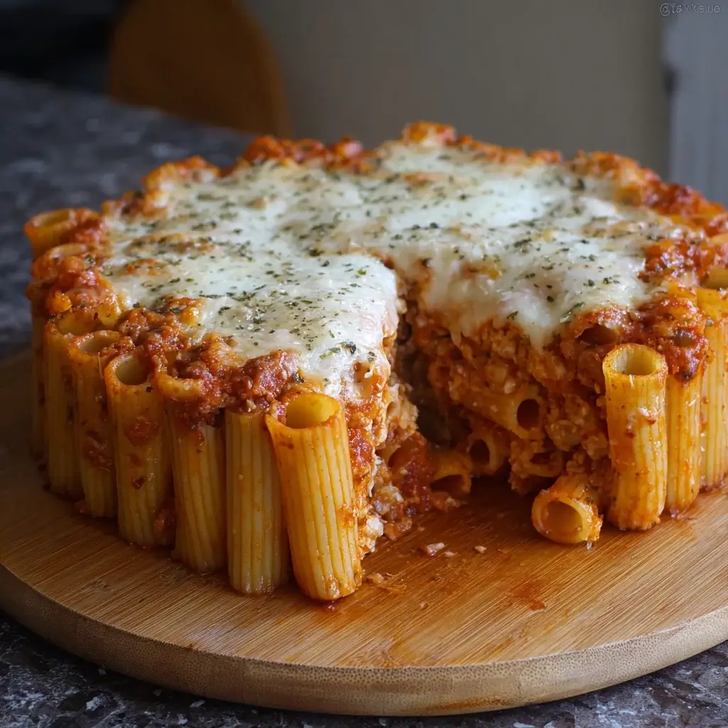 Rigatoni Pasta Pie: A Delicious Twist on Dinner!