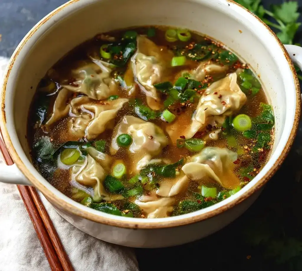 Savory Potsticker Soup: A Delicious Comfort Recipe!