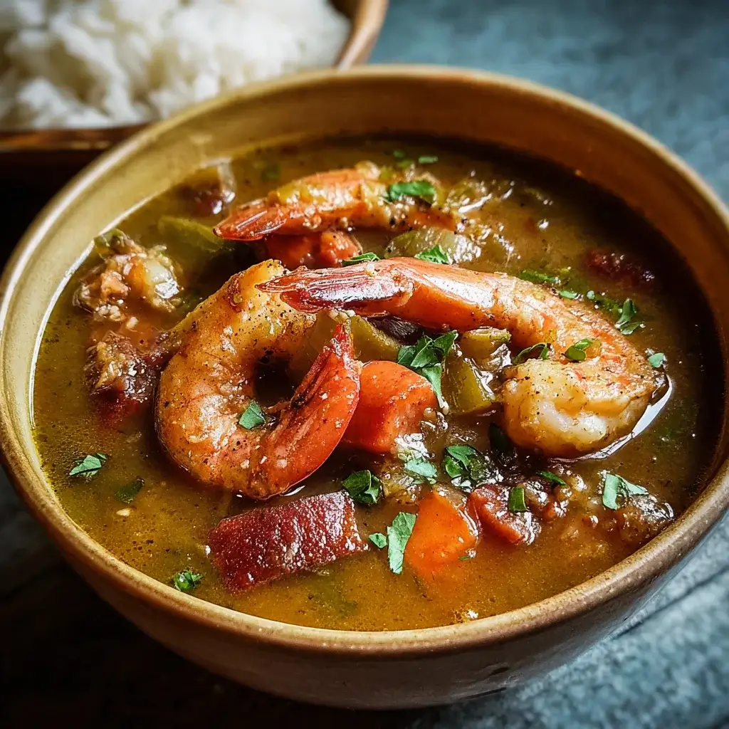 Authentic Cajun Seafood Gumbo Recipe – Easy & Flavorful!