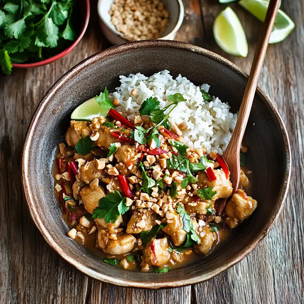 Spicy Thai Peanut Chicken: A Flavorful Quick Recipe!