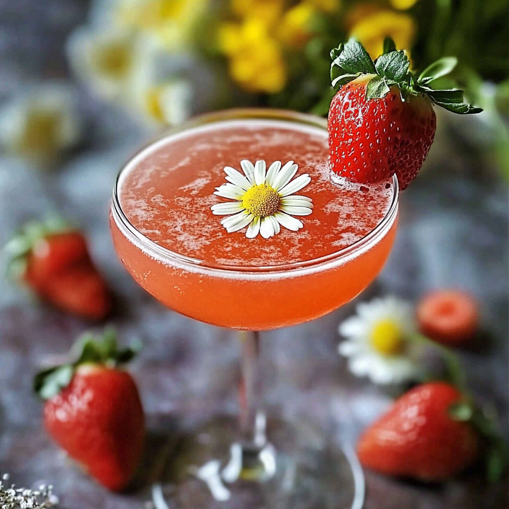 Strawberry Chamomile Paloma: A Refreshing Summer Sip