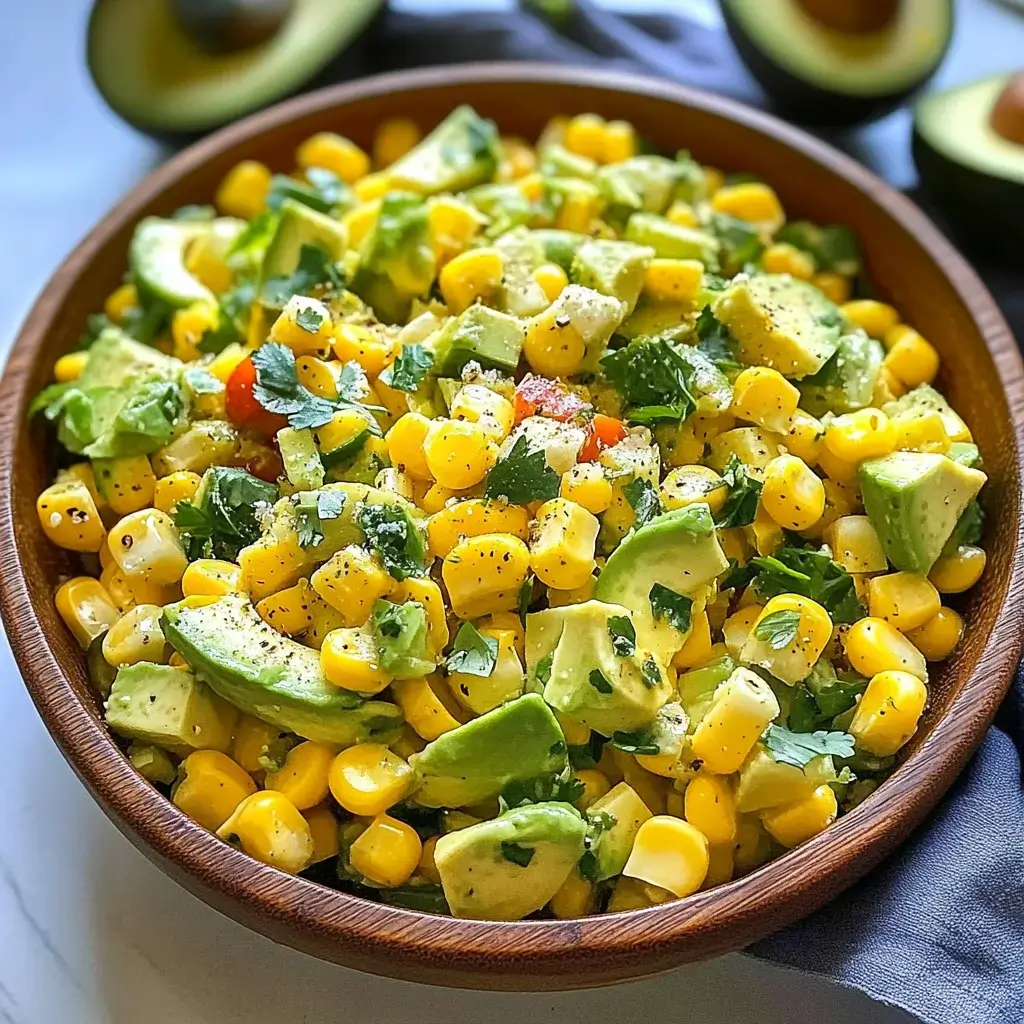 Sweet Corn Avocado Salad: A Refreshing Summer Delight!