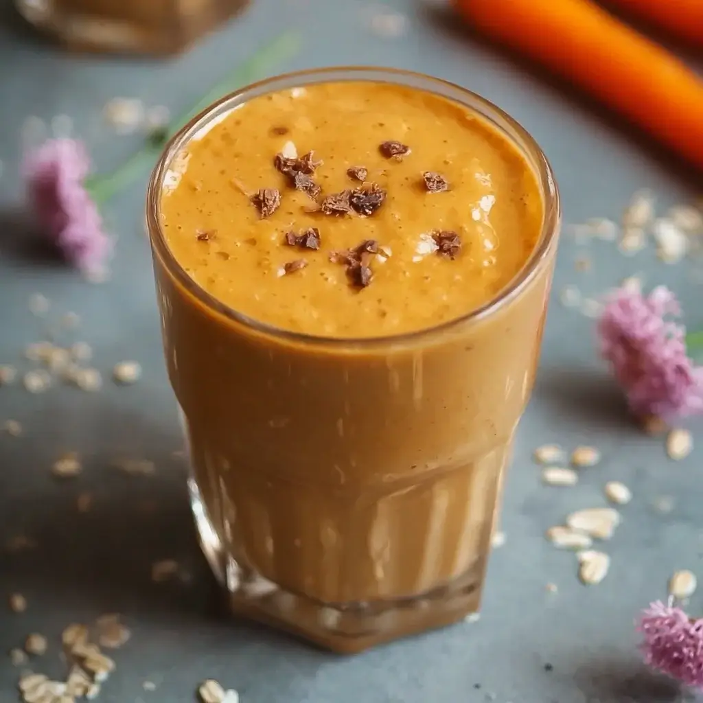 Vegan Carrot Cake Smoothie: A Creamy Delight Awaits!