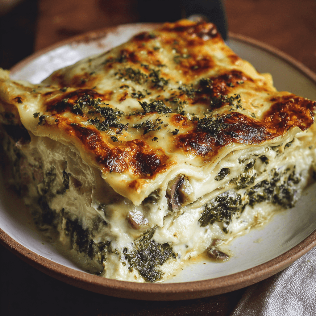 White Pesto Spinach Lasagna: A Creamy Delight Recipe!