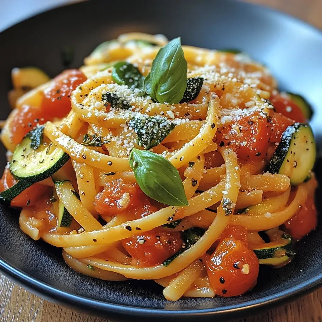 Zucchini and Tomato Pasta: A Delicious Quick Meal!
