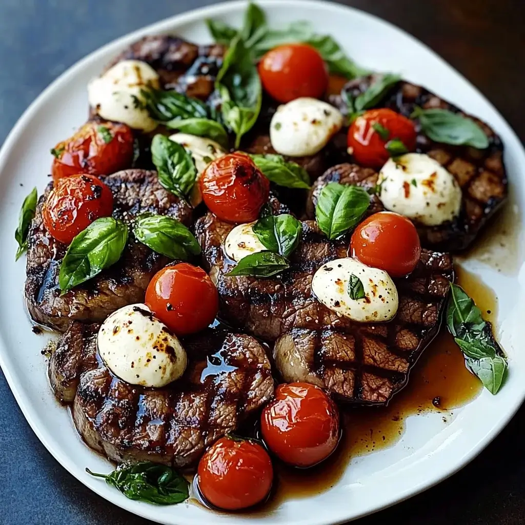 Balsamic Caprese Grilled Steak: A Flavorful Delight Recipe