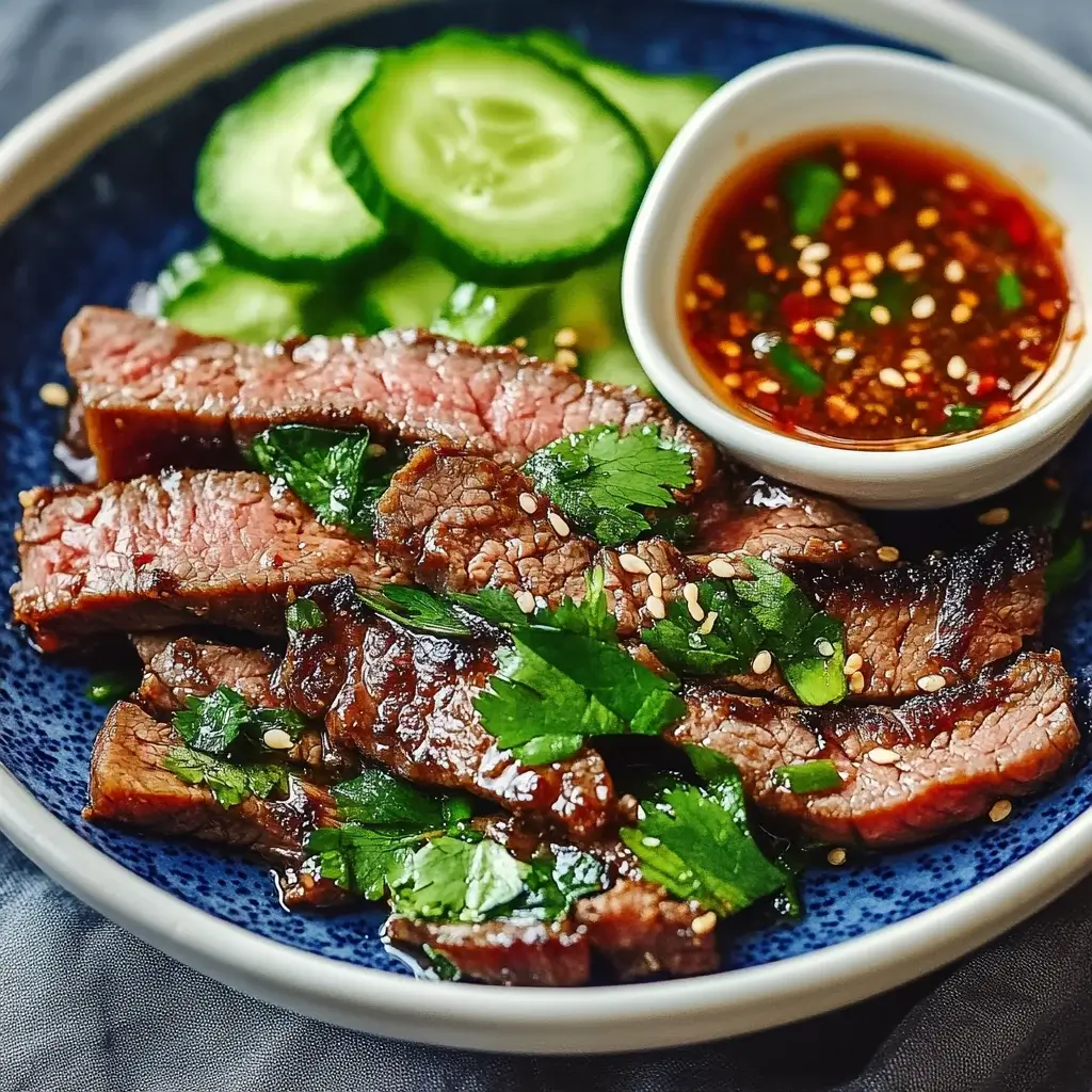 Crying Tiger Beef with Nam Jim Jaew Sauce: A Must-Try Recipe!