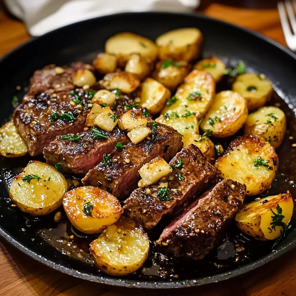 Garlic Butter Steak and Potatoes: A Delicious Recipe!