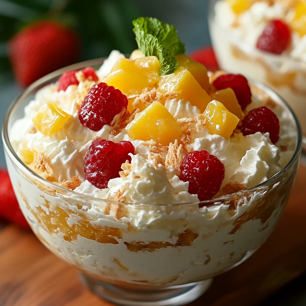 Hawaiian Cheesecake Salad: A Delightful Tropical Treat!