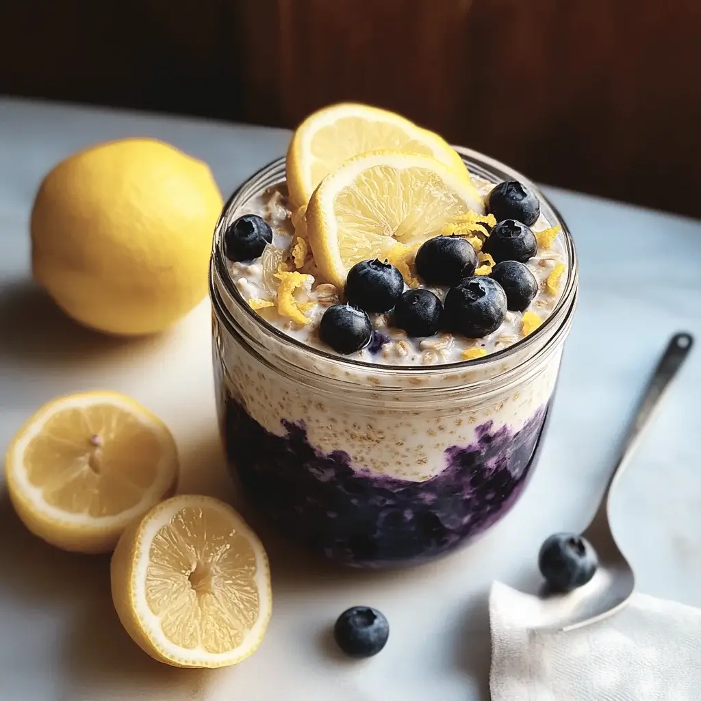 Lemon Blueberry Overnight Oats: A Delicious Morning Boost!