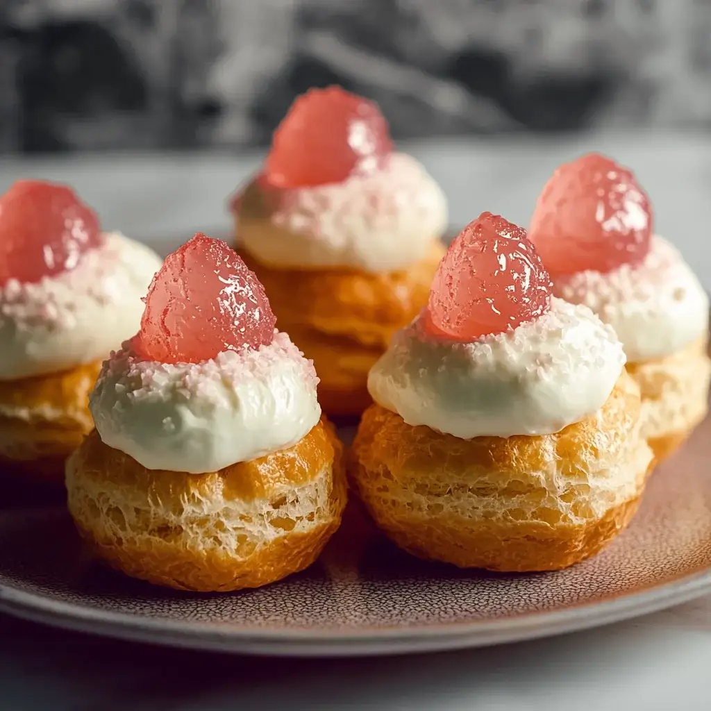 Lychee Cream Puffs: Indulge in These Exotic Delights!