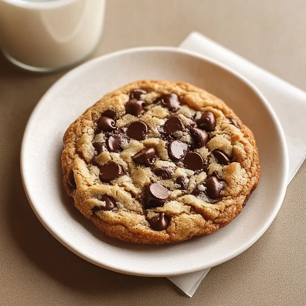 Single-Serve Chocolate Chip Cookie: Bake the Perfect Treat!