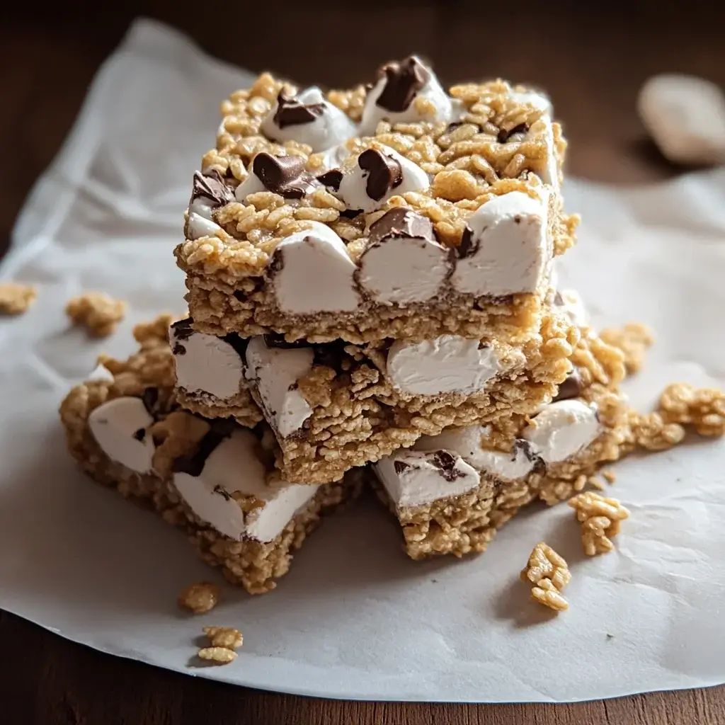 S'mores Rice Cereal Treats: Easy Recipe for Sweet Joy!