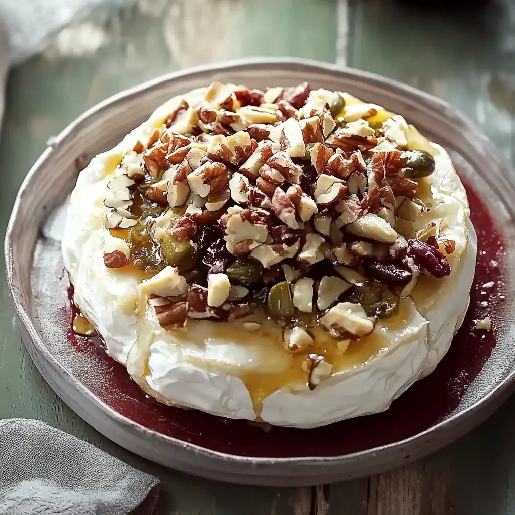 Baked Brie with Honey and Walnuts: A Cozy Delight!