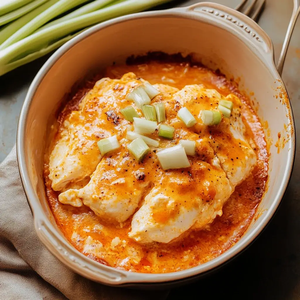 Baked Buffalo Chicken for One: A Quick, Tasty Recipe!