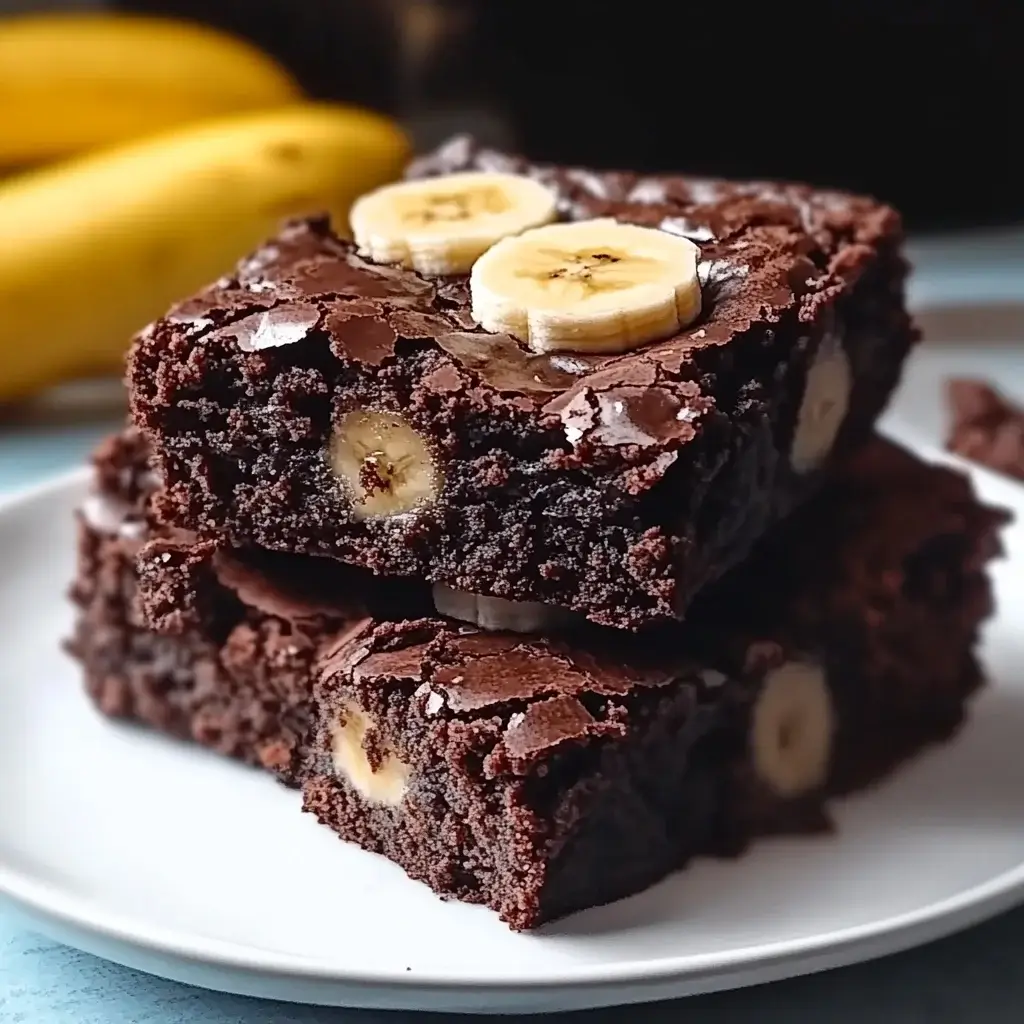 Banana Brownies: Indulge in a Guilt-Free Delight!