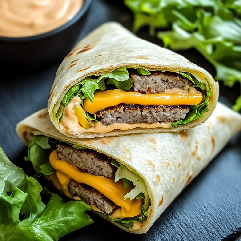 Big Mac Wraps with Secret Sauce: Easy Recipe to Try!