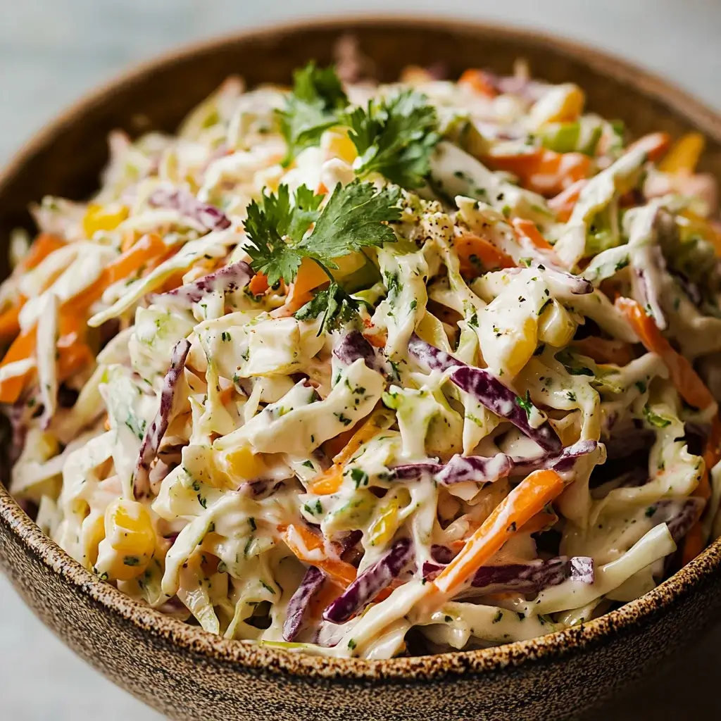 Cilantro Lime Coleslaw: A Flavorful Crunchy Delight