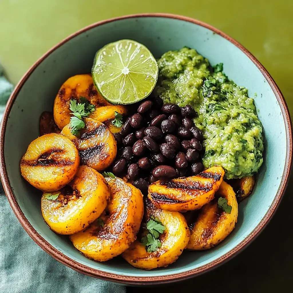 Crispy Plantain and Black Bean Tostones: A Must-Try Snack!