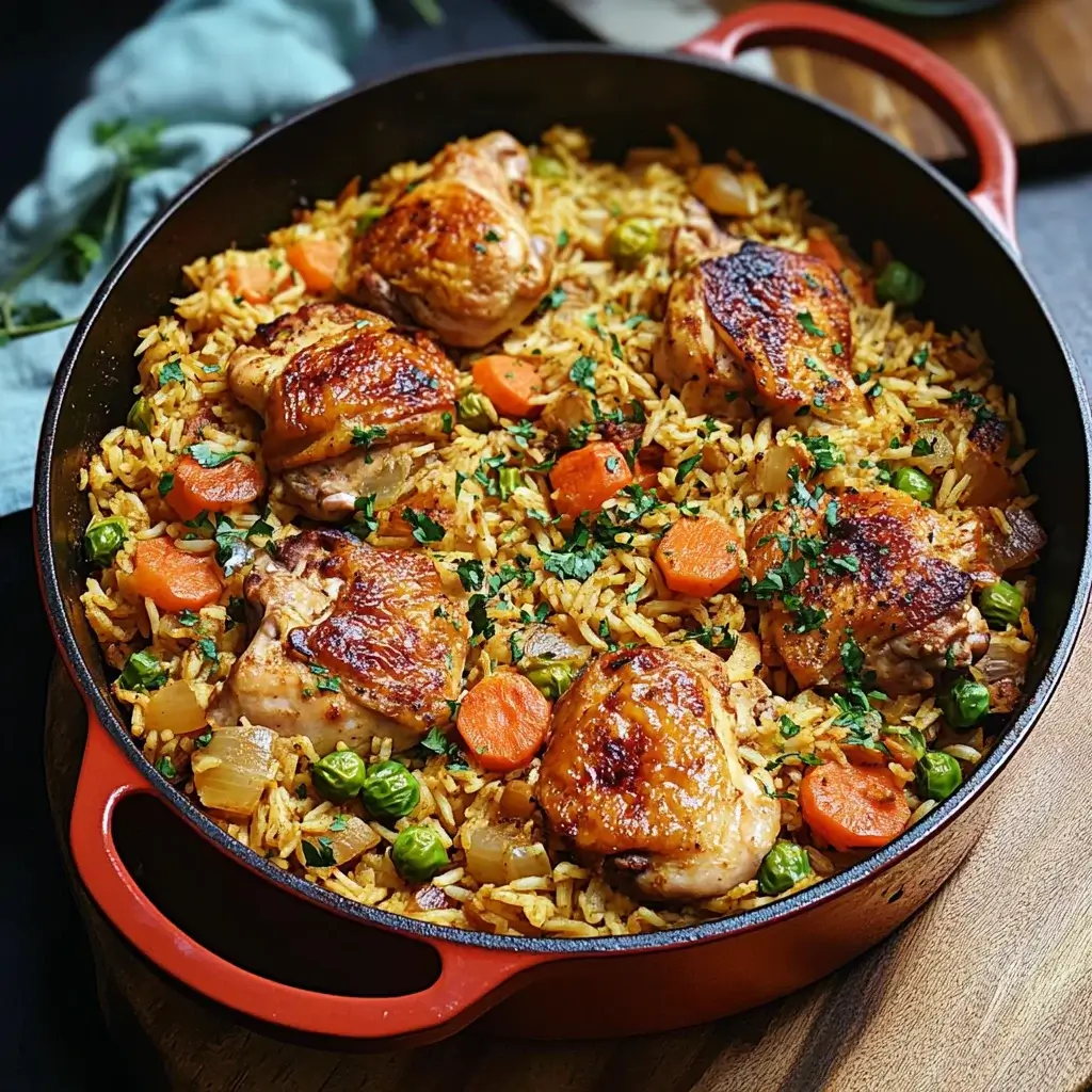 Dutch Oven Chicken and Rice: A Flavorful Family Meal