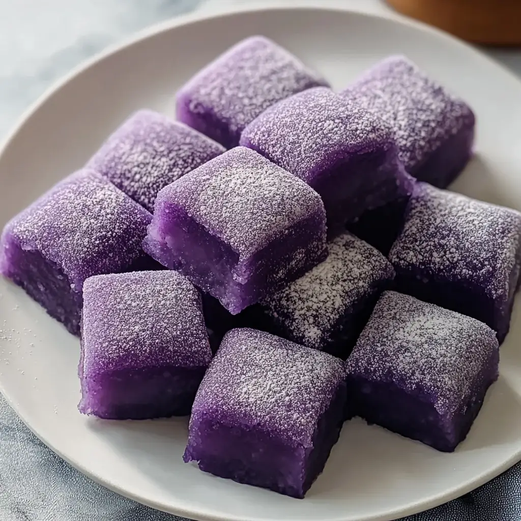 Hawaiian Butter Mochi with Ube: A Must-Try Recipe!