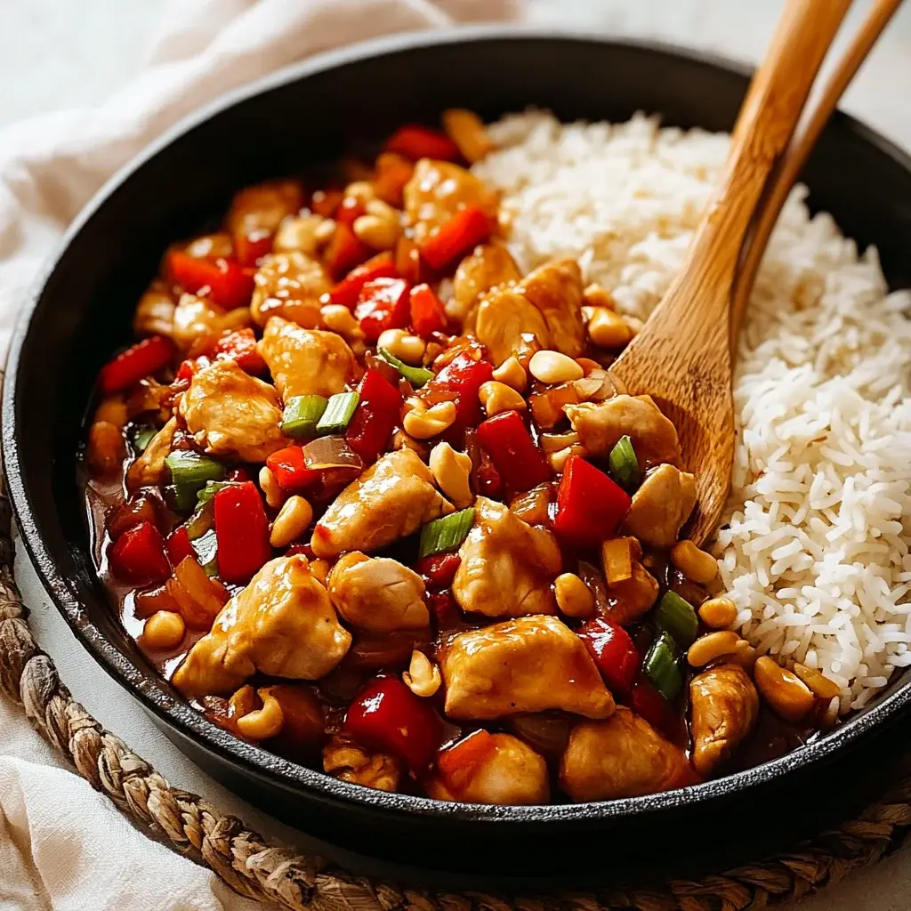 Kung Pao Chicken with Rice: Discover This Flavorful Recipe!