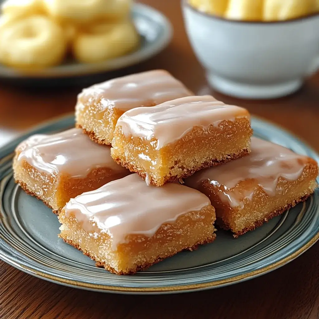Soft Baked Maple Donut Bars are a delightful treat!