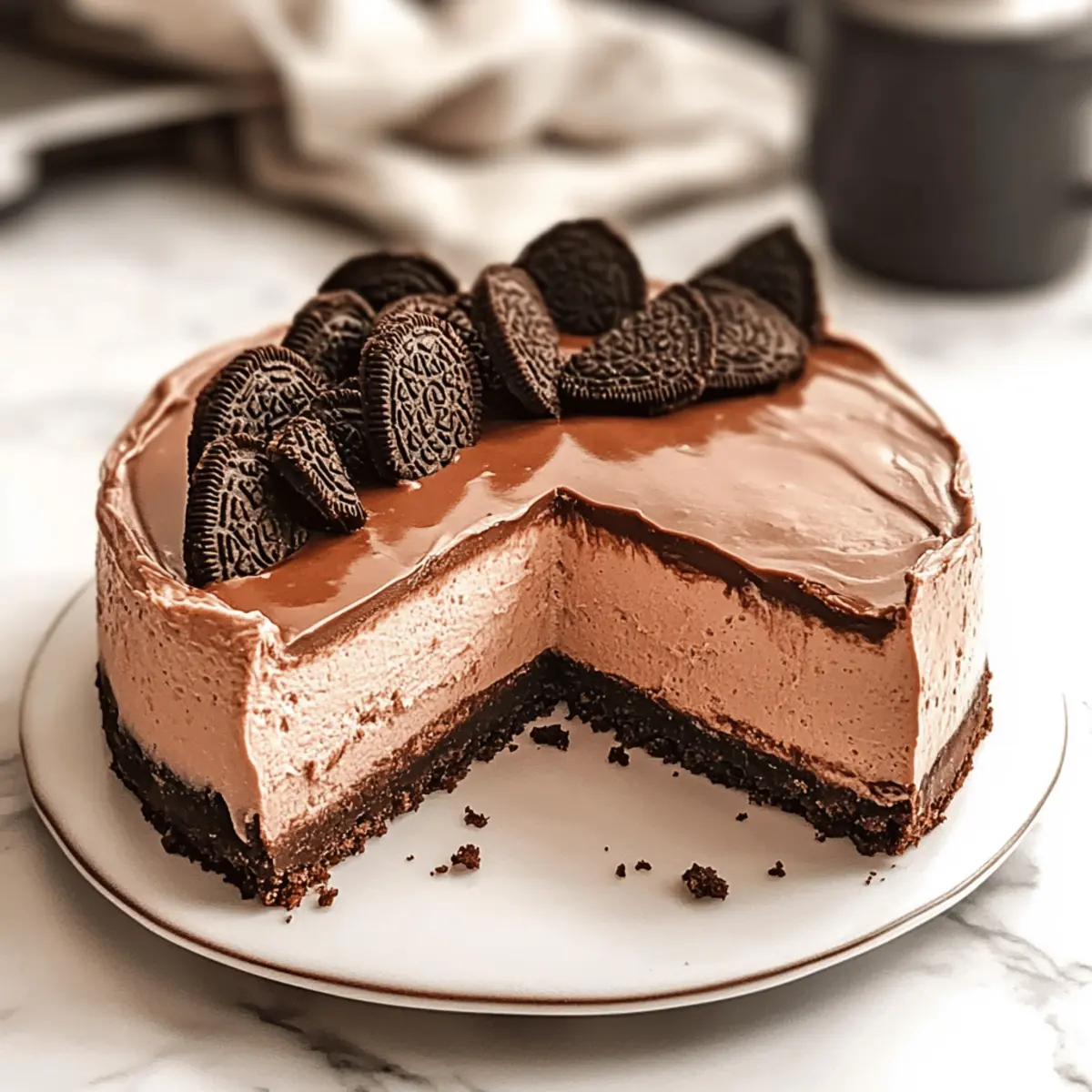 Decadent BEST No Bake Chocolate Cheesecake You’ll Adore