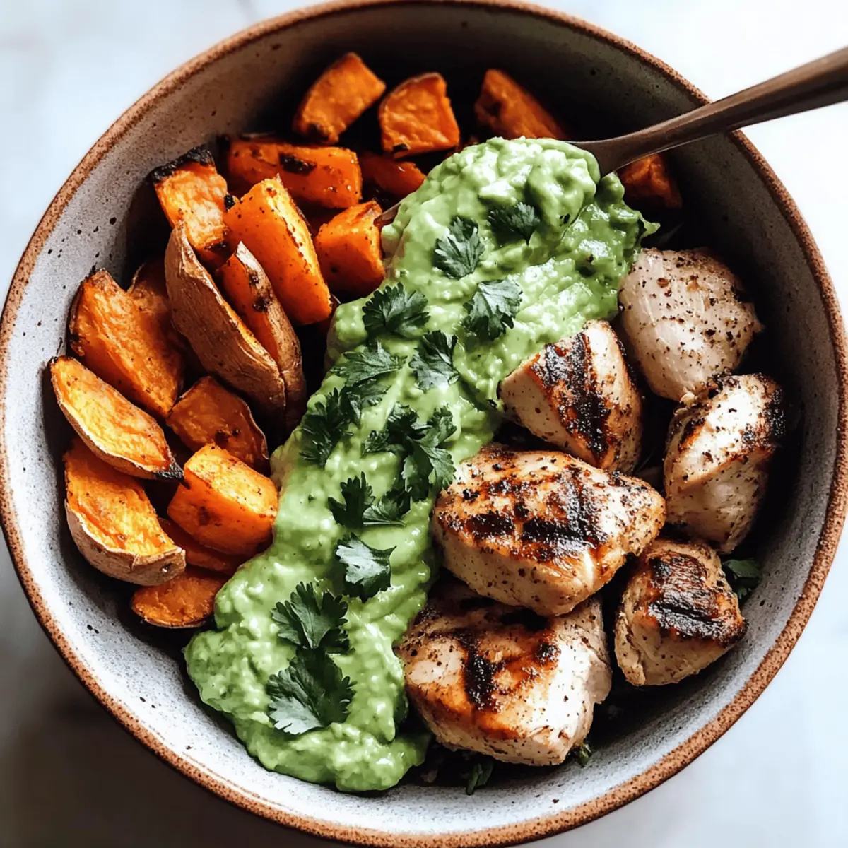 Easy Avocado Mojo Bowls
