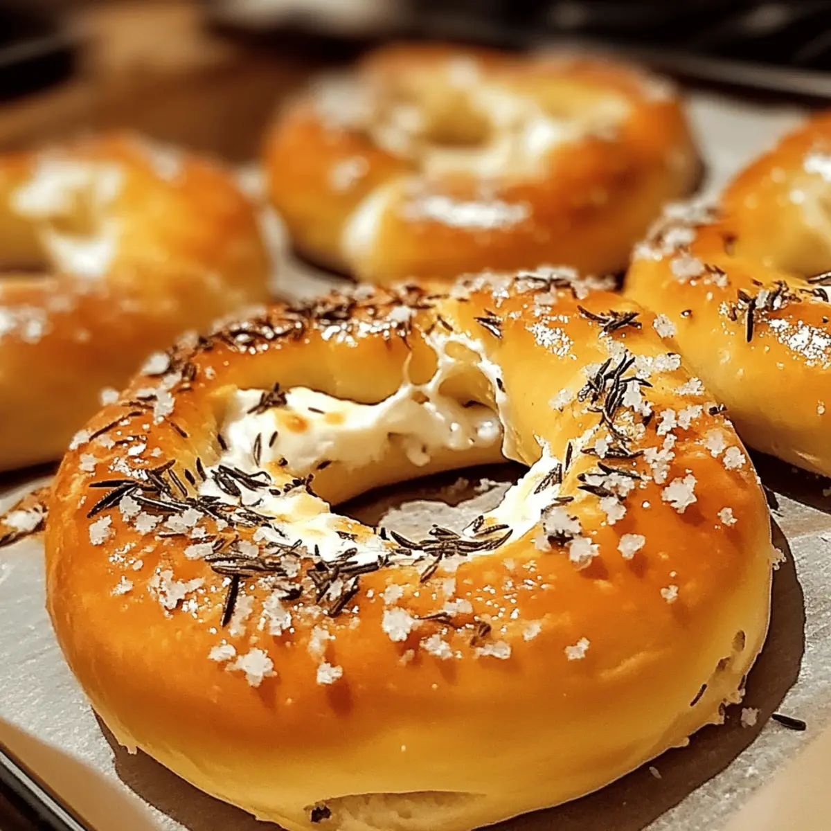 Rosemary Parmesan Pretzels