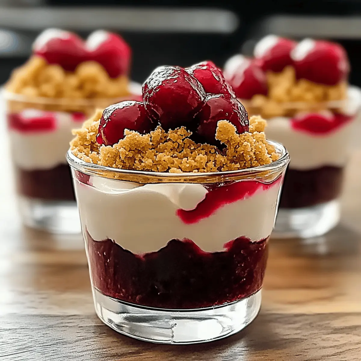 No-Bake Cheesecake Parfaits