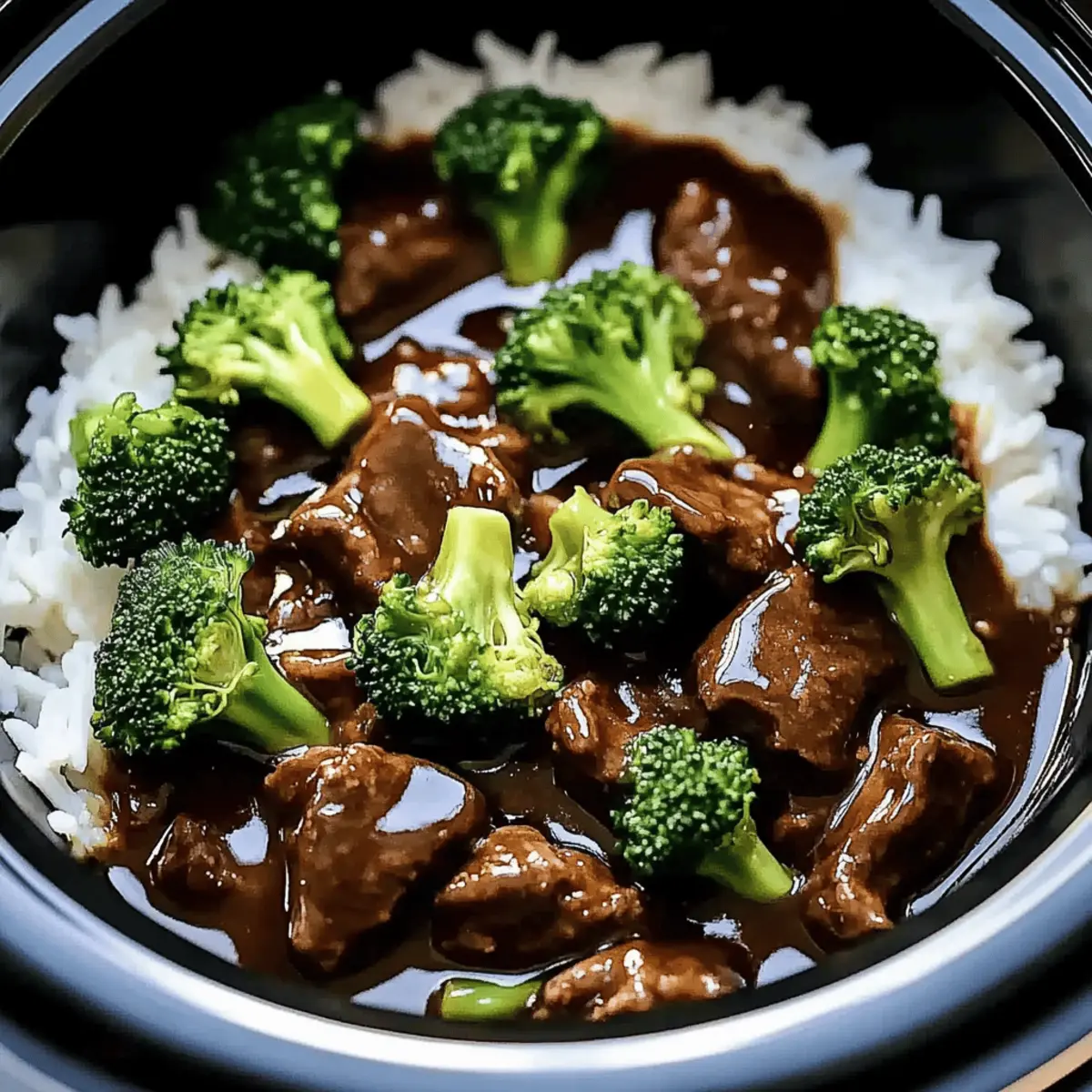 Crock Pot Beef and Broccoli